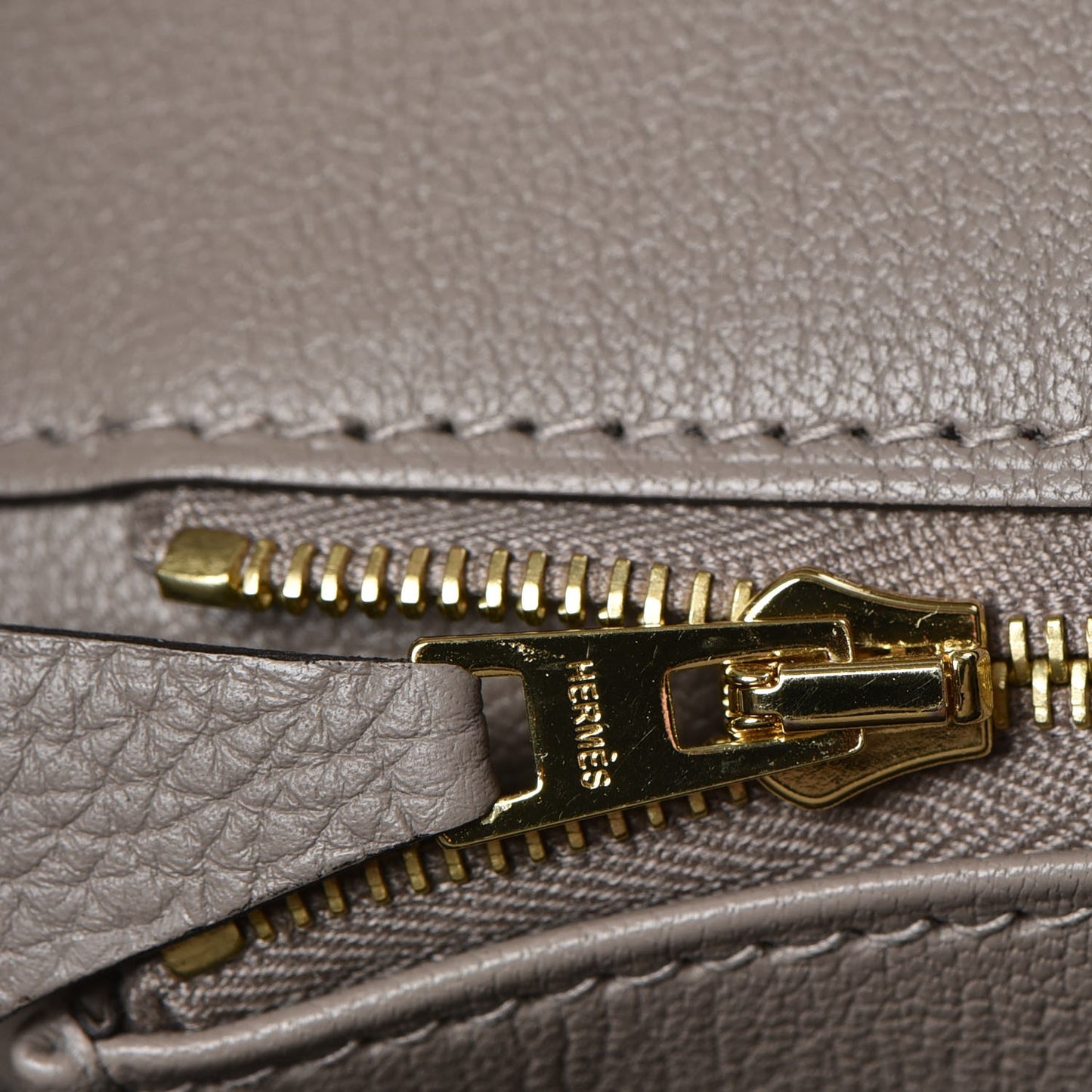 Togo Birkin 35 Gris Asphalte