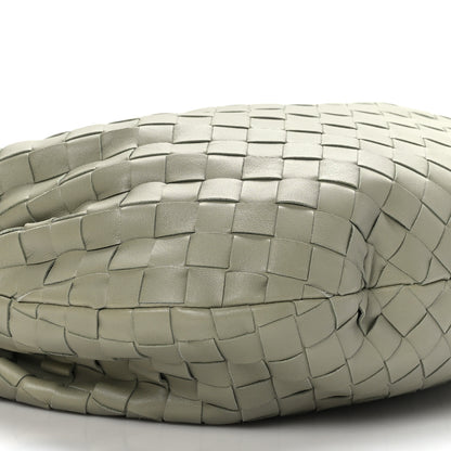 Bottega Veneta Nappa Intrecciato Teen Jodie Hobo Travertine 8 of 9