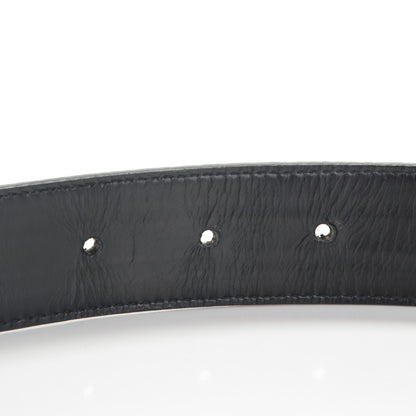 Gucci Monogram Interlocking G Belt 80 32 Black 5 of 6