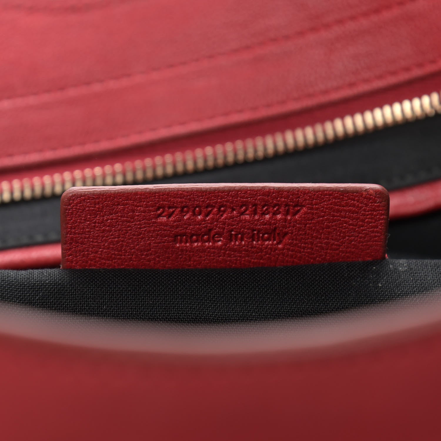 Saint Laurent Sheepskin Medium Cabas ChYc Red 7 of 15