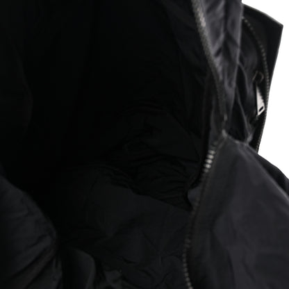 Bottega Veneta Nappa Nylon Intreccio Packable Backpack Black 5 of 10