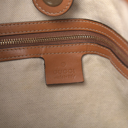 Gucci Monogram Medium Heritage Shoulder Bag Light Tobacco 6 of 13