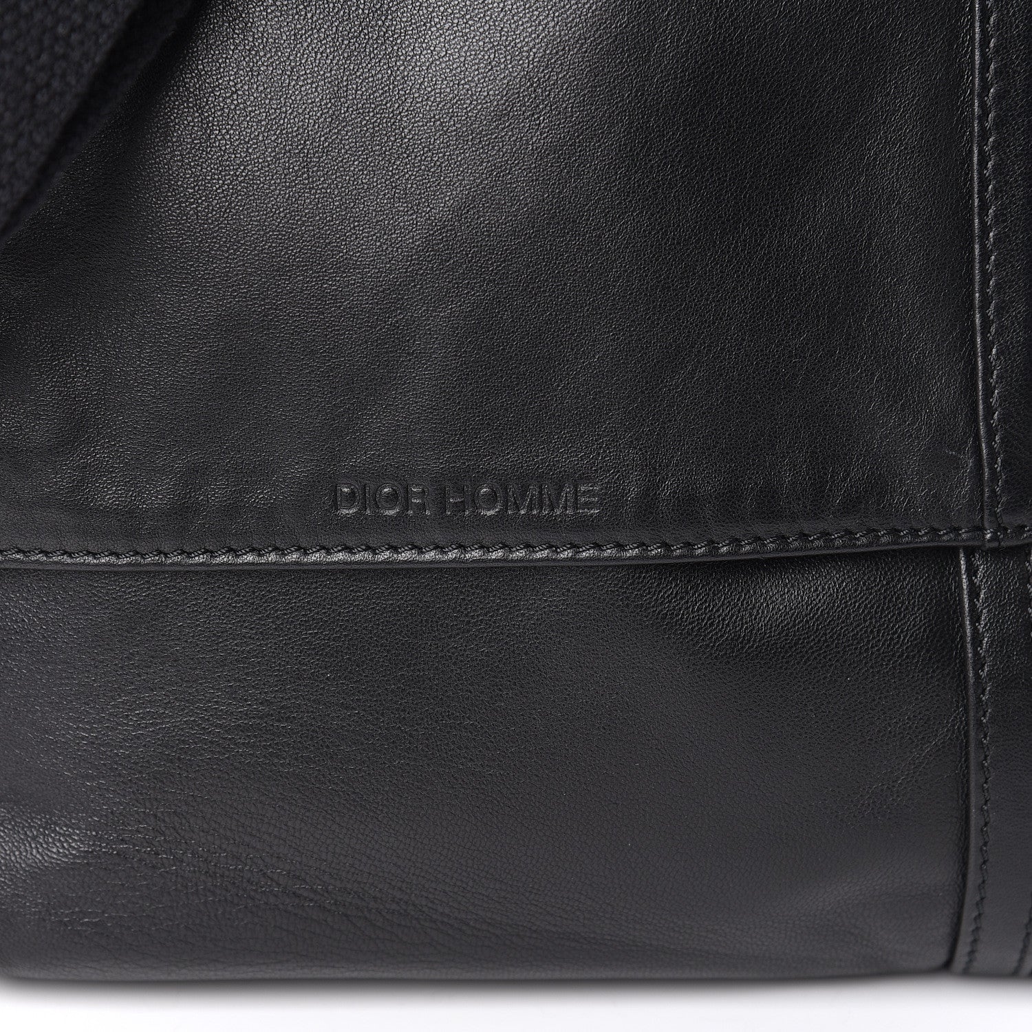 Christian Dior HOMME Calfskin Zip Messenger Black 10 of 10