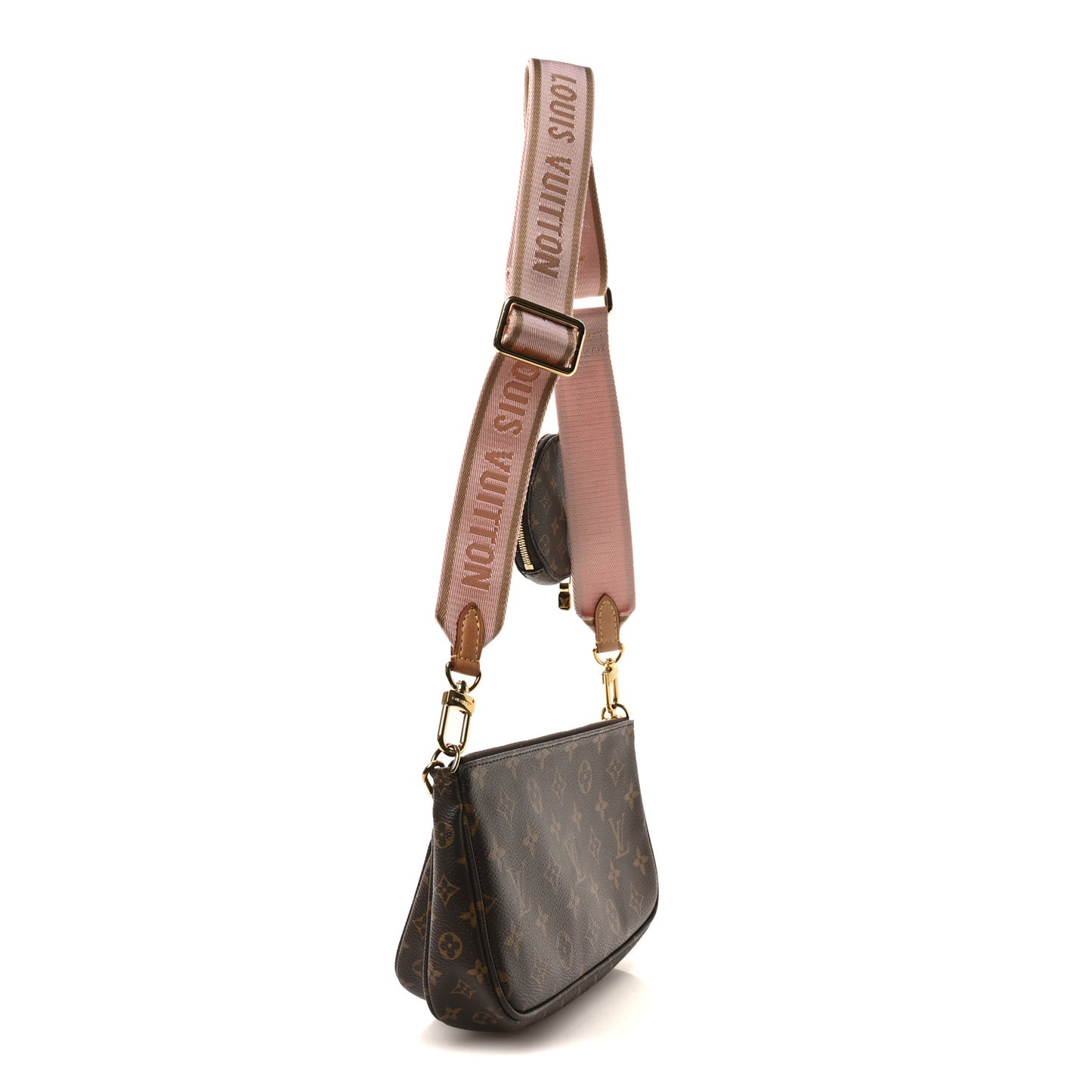 Monogram Multi Pochette Accessories Rose Clair