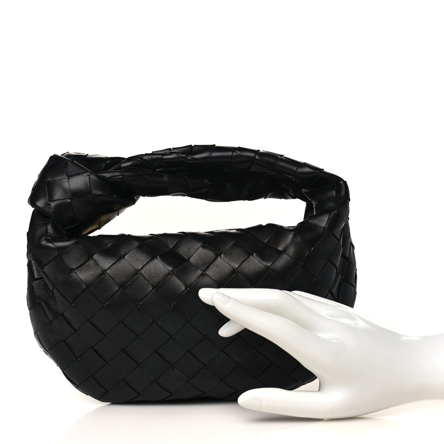 Nappa Intrecciato Mini Jodie Black