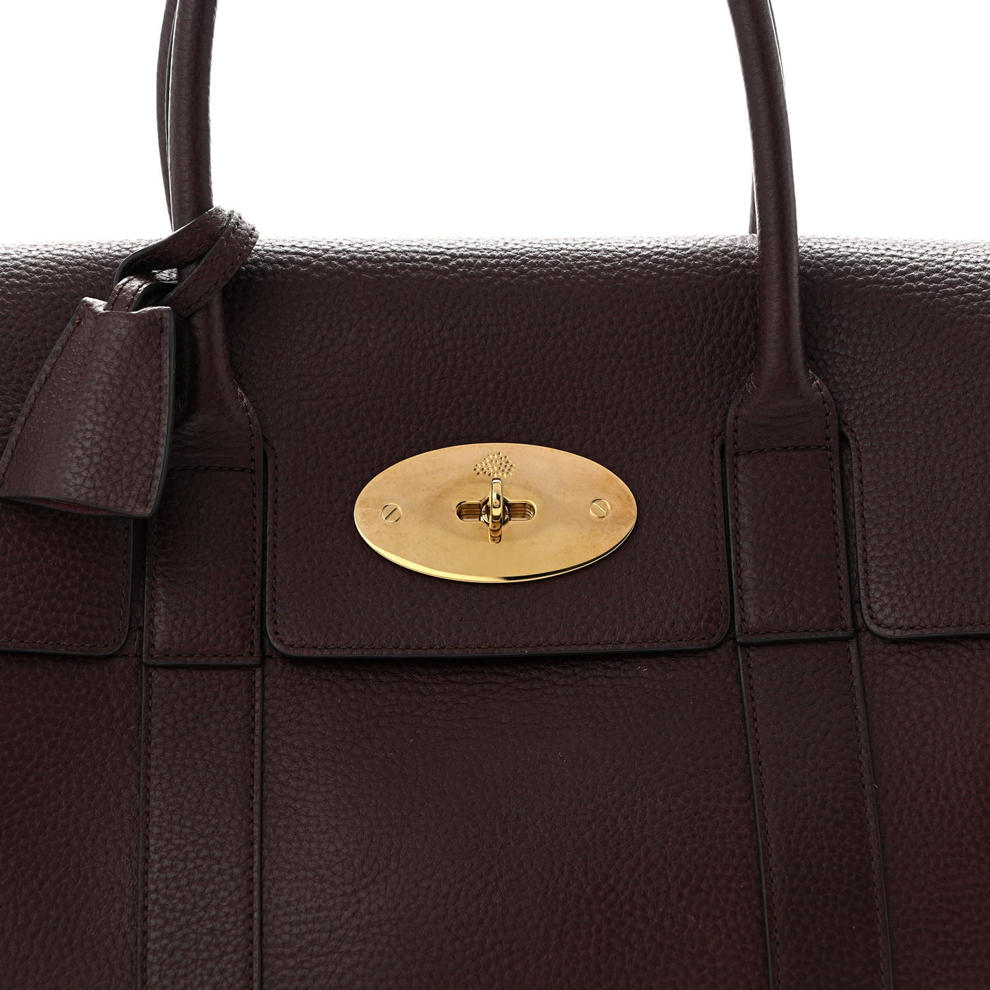 Grain Vegetable Tanned Calfskin Bayswater Oxblood
