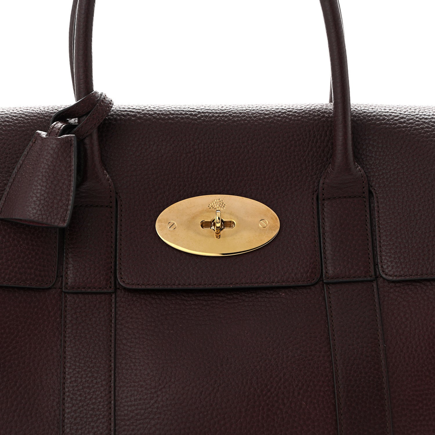 Mulberry Grain Vegetable Tanned Calfskin Bayswater Oxblood 7 of 11