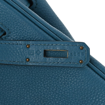 Hermes Togo Birkin 35 Cobalt 7 of 14