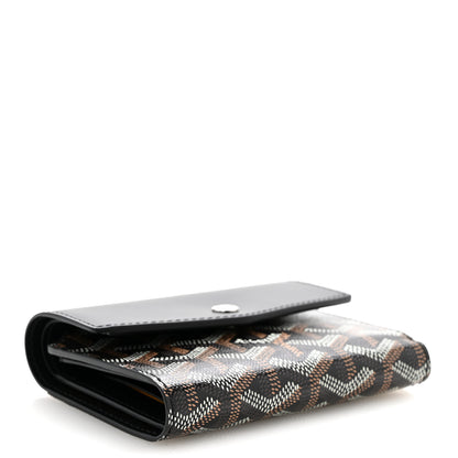 Goyard Goyardine Saint-Gabriel Compact Wallet Black 4 of 8