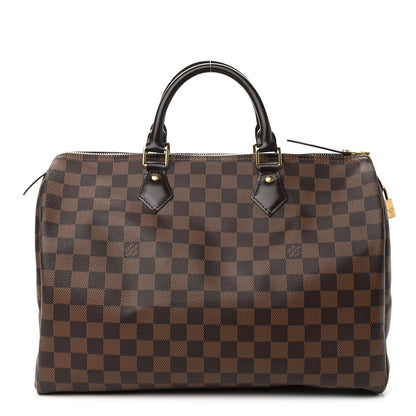 Louis Vuitton Damier Ebene Speedy 35 1 of 10