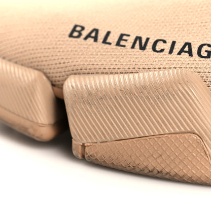 Balenciaga Technical 3D Recycled Knit Womens Speed 2.0 Sneakers 38 Monocolor Beige 9 of 10