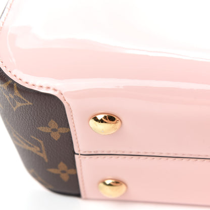 Louis Vuitton Patent Calfskin Monogram Cherrywood PM Rose Ballerine 8 of 13