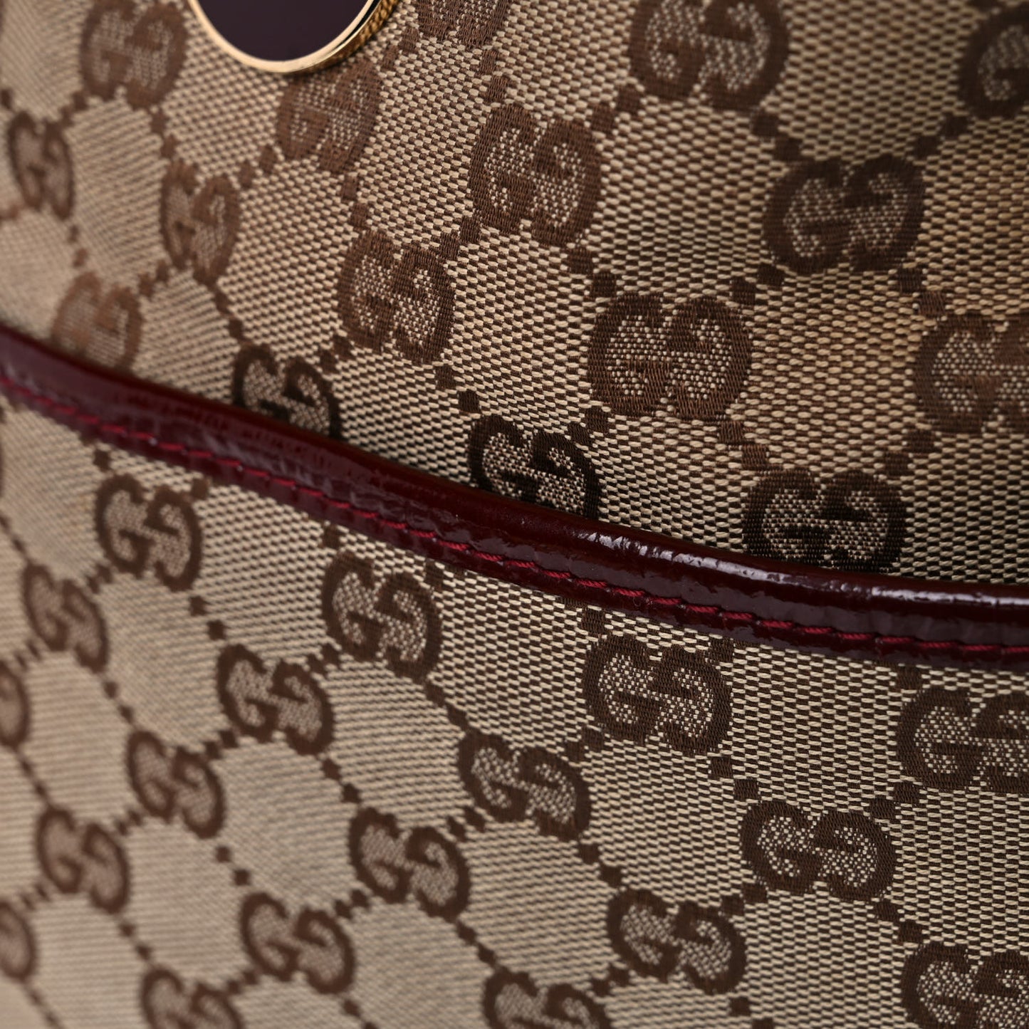 Monogram Medium Eclipse Shoulder Bag Red