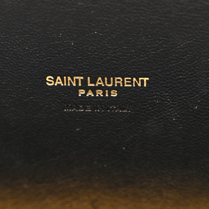 Saint Laurent Plexiglass Monogram Minaudiere Tuxedo Box Clutch Black 6 of 11