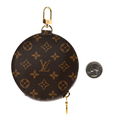 Louis Vuitton Monogram Multi Pochette Accessories Round Coin Purse 2 of 4