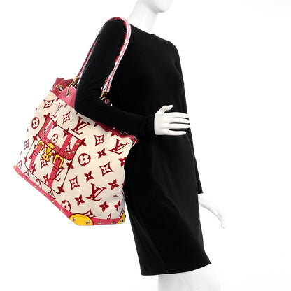 Louis Vuitton Cotton Monogram Eponge Cabas 2 of 7
