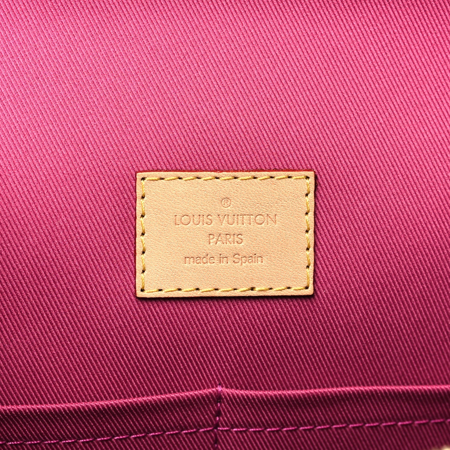 Louis Vuitton Monogram Cluny BB Bordeaux Fuchsia 6 of 10