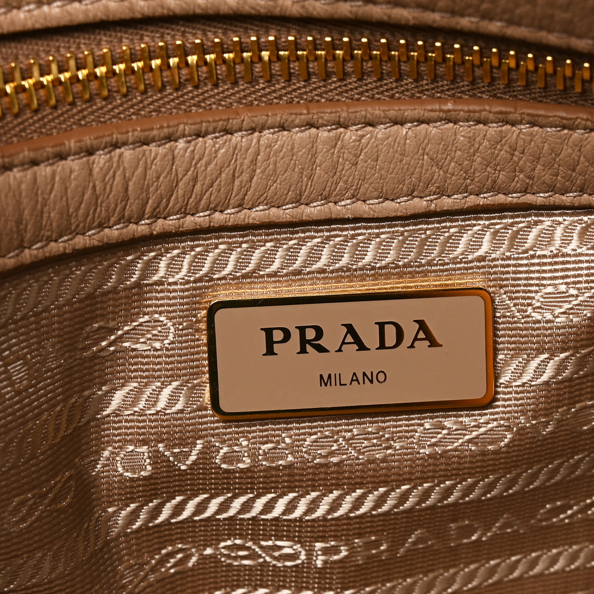 Prada Vitello Phenix Tote Cammeo 6 of 9