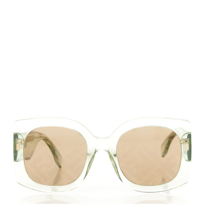 Fendi Acetate FF Sunglasses FF 0436/G/S Green 2 of 9