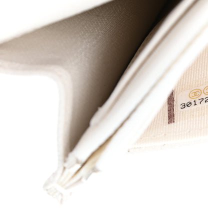 Chanel Caviar Quilted Wallet On Chain WOC White 8 of 11