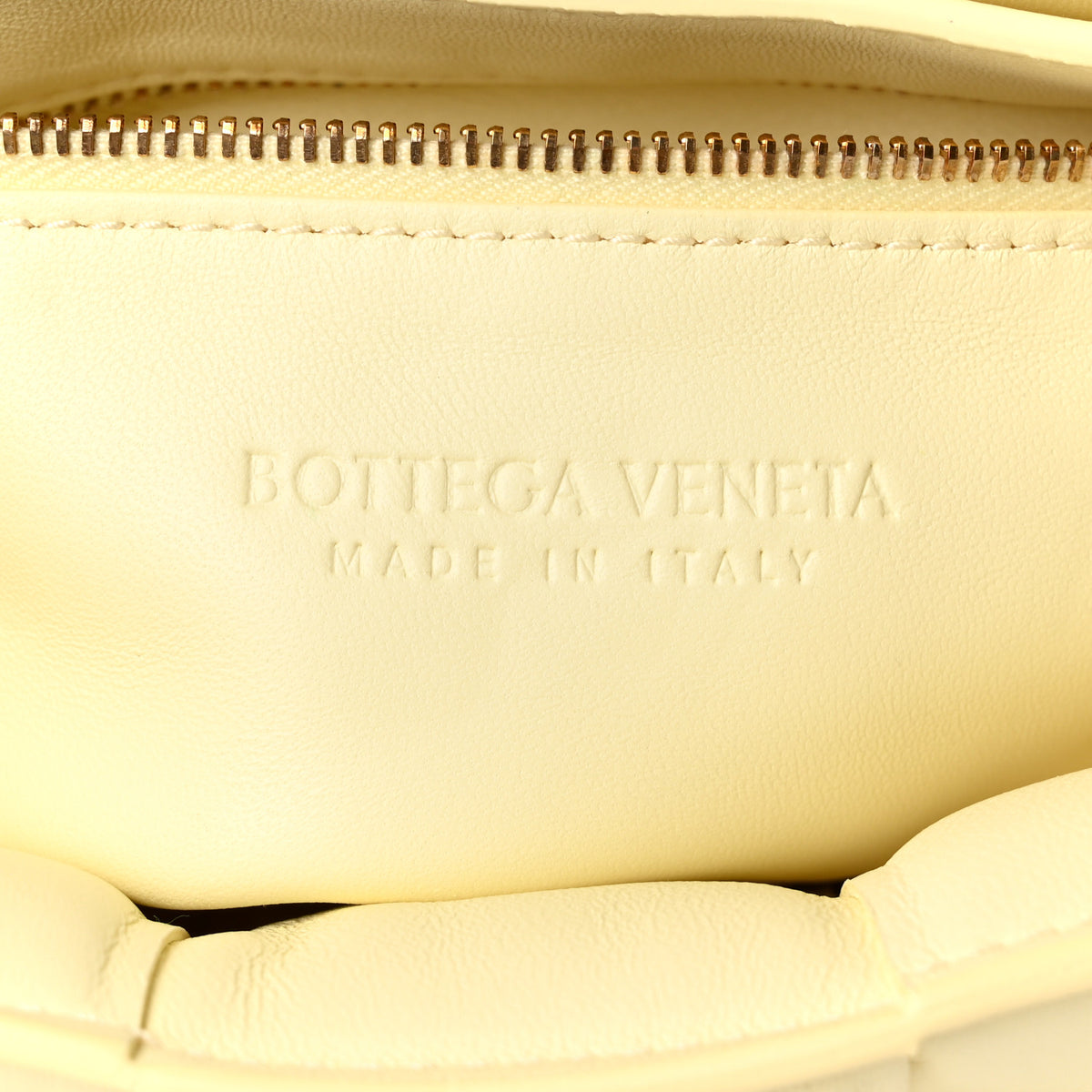 Nappa Maxi Intrecciato Padded Cassette Crossbody Bag Zest