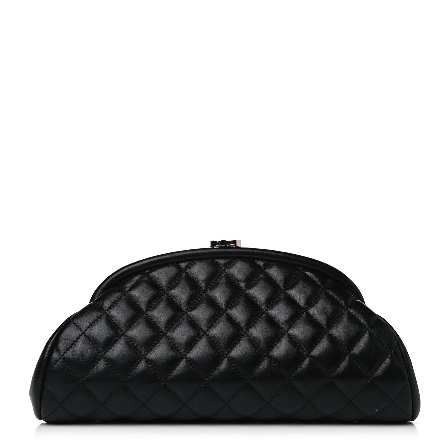 Chanel Lambskin Quilted Timeless Clutch Black 1 of 14