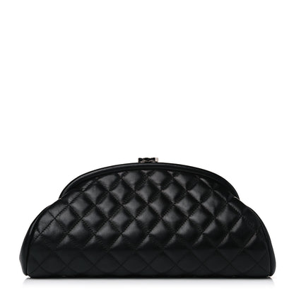 Chanel Lambskin Quilted Timeless Clutch Black 1 of 14