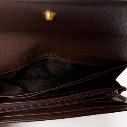 Gucci GG Supreme Monogram Web Ophidia Continental Wallet Brown 11 of 11
