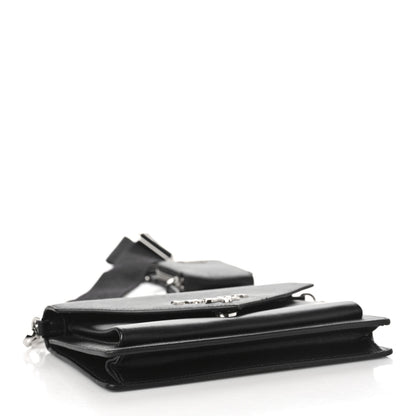 Prada Saffiano City Calf Mini Envelope Bag Black 4 of 8
