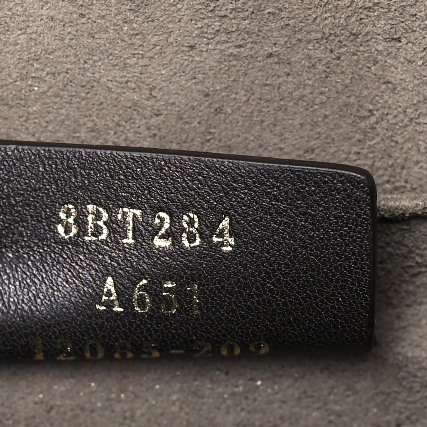 Vitello Century F is Fendi Bi-Color FF 1974 Embossed Kan I Shoulder Bag Maya Black