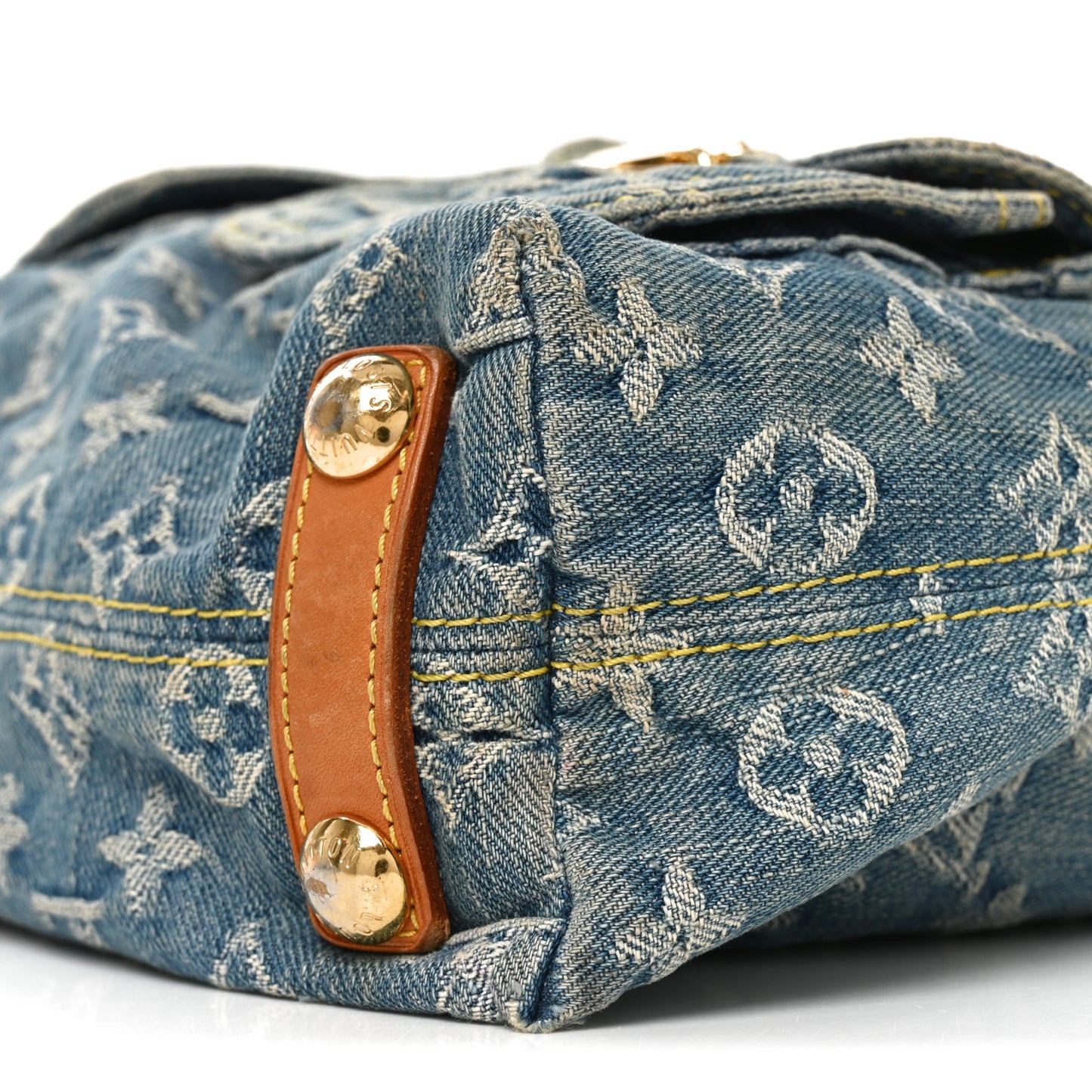 Monogram Denim Baggy PM Blue