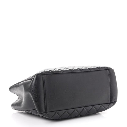 Chanel Caviar Quilted Grand Shopping Tote GST Black 4 of 9