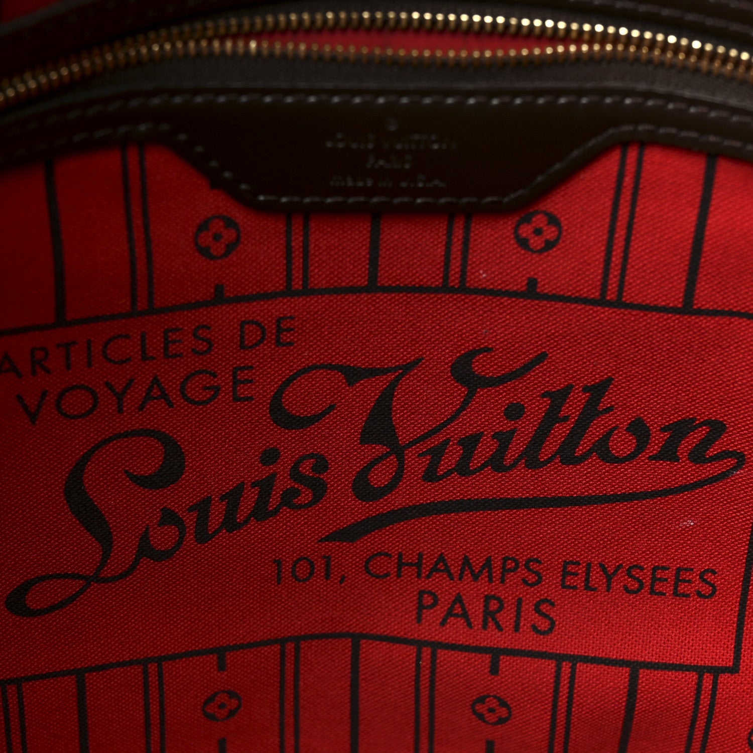 Louis Vuitton Damier Ebene Neverfull MM 6 of 15