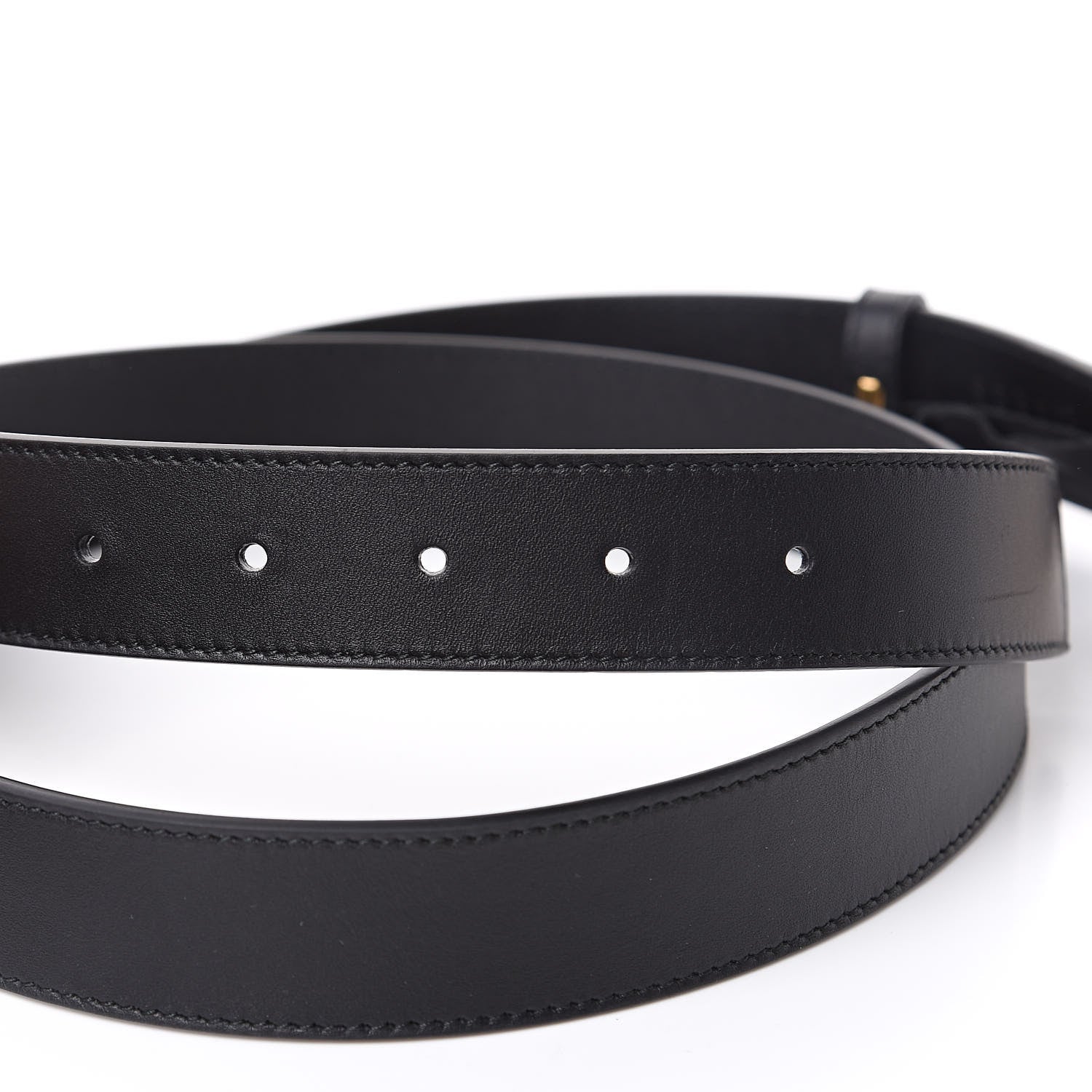 Gucci Moon Calfskin Double G 30mm Belt 110 44 Black 5 of 7