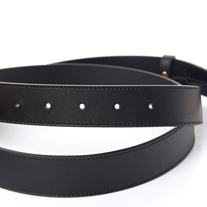 Gucci Moon Calfskin Double G 30mm Belt 110 44 Black 5 of 7