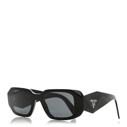 Prada Acetate Symbole Sunglasses SPR 17W Black 1 of 8