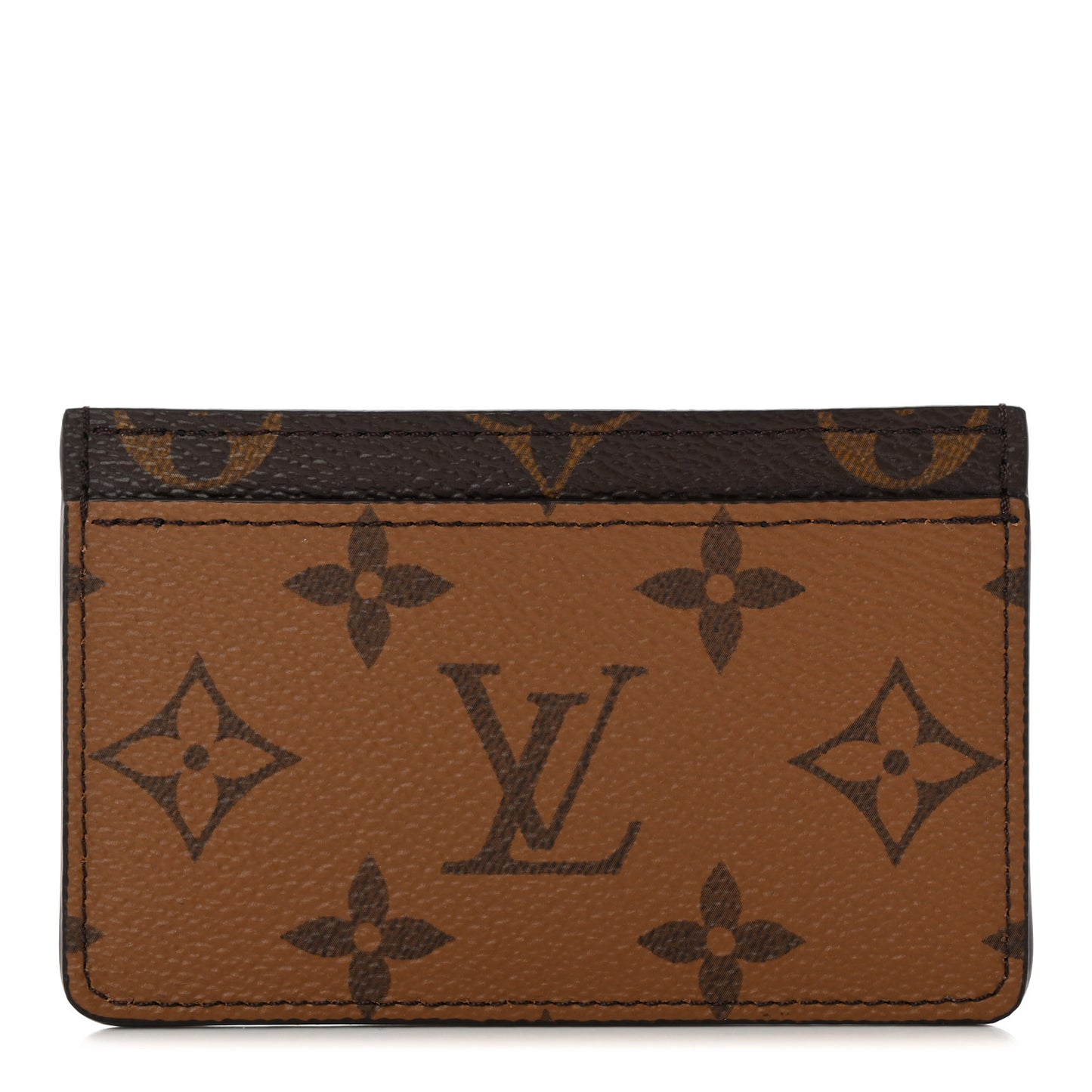 Reverse Monogram Card Holder