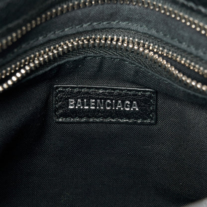 Balenciaga Agneau Classic Silver Hardware Mini City Black 7 of 11