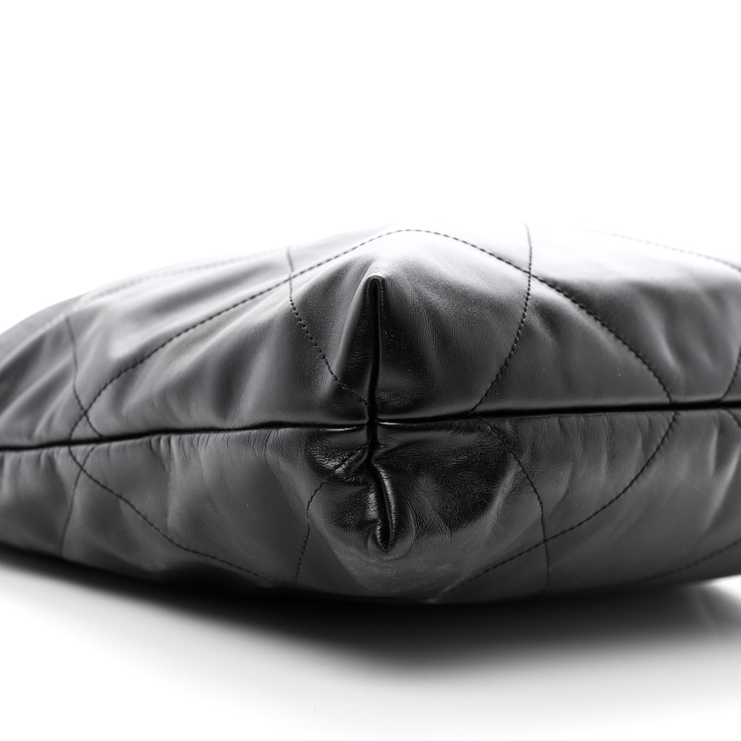 Chanel Shiny Calfskin Quilted Chanel 22 Black 9 of 12