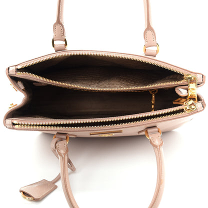 Prada Saffiano Small Galleria Double Zip Tote Cammeo 5 of 8