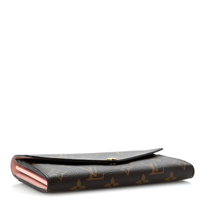 Louis Vuitton Monogram Sarah Wallet NM Rose Ballerine 4 of 9