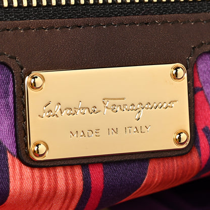 Salvatore Ferragamo Calfskin Fiamma Bag 6 of 16