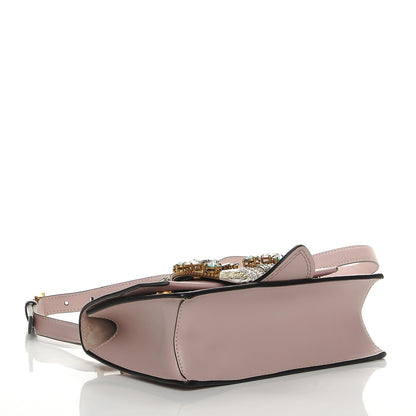 Miu Miu Goatskin Madras Soft Calf Crystal Embellished Shoulder Bag Mughetto 4 of 8