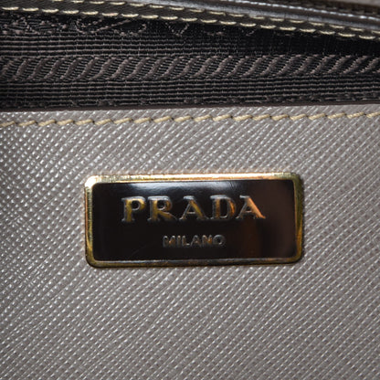 Prada Saffiano Medium Galleria Double Zip Tote Argilla 8 of 12