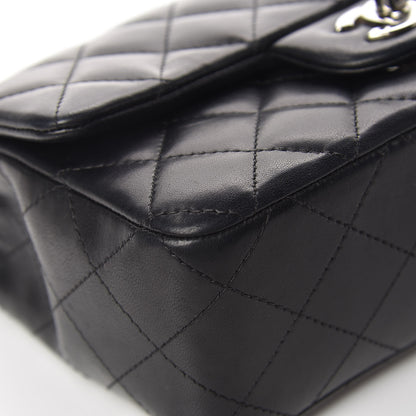 Chanel Lambskin Quilted Mini Rectangular Flap Black 10 of 17