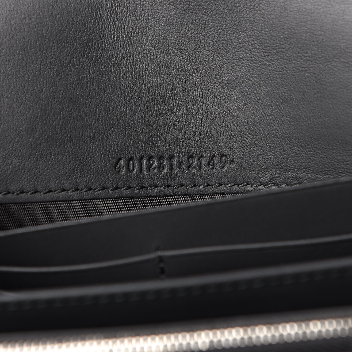 Gucci Suede Mini Dionysus Chain Wallet Black 7 of 13