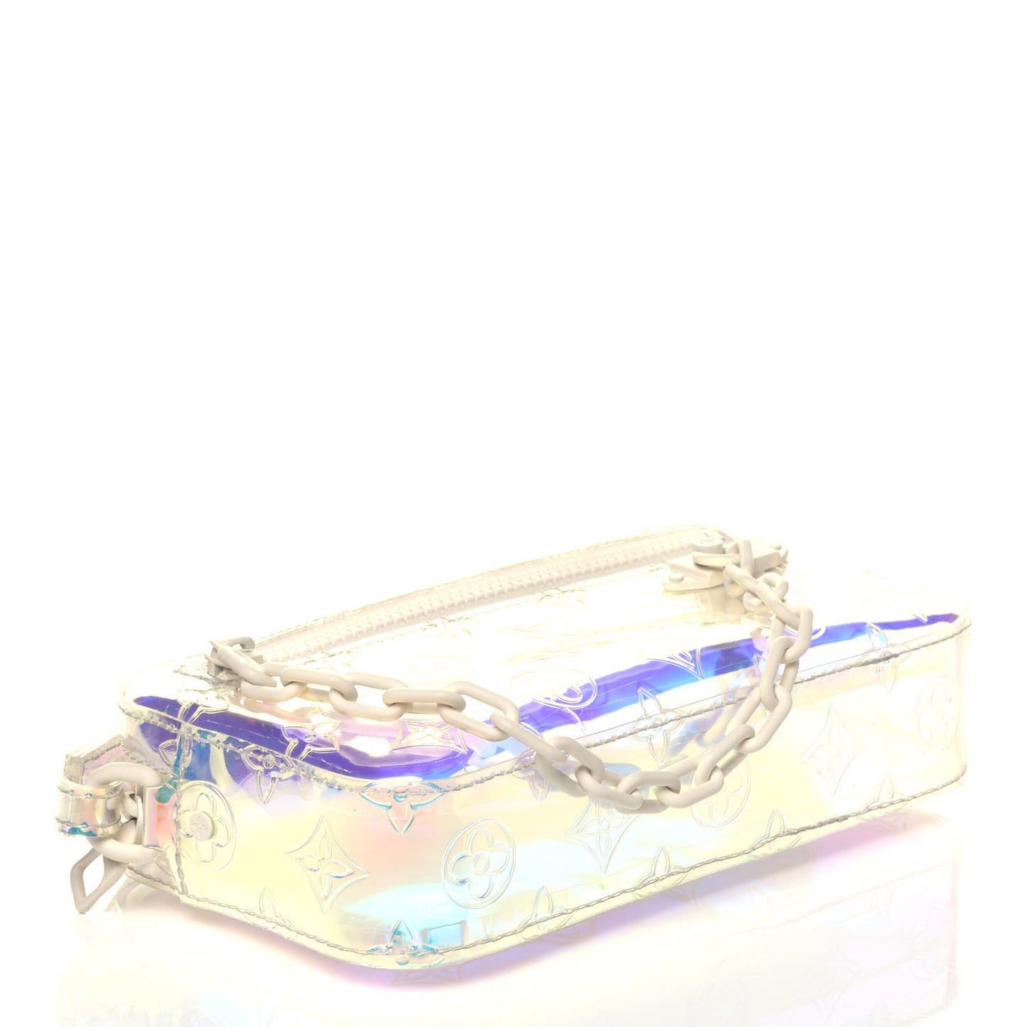 PVC Monogram Pochette Volga Iridescent Prism