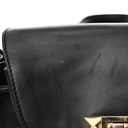 Valentino Garavani Vitello Rockstud Demilune Backpack Black 17 of 17