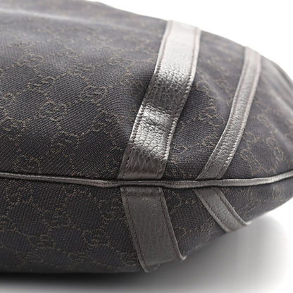 Gucci Monogram Medium Abbey Convertible Tote Dark Brown 9 of 14