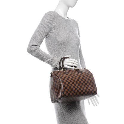 Louis Vuitton Damier Ebene Speedy 30 2 of 7